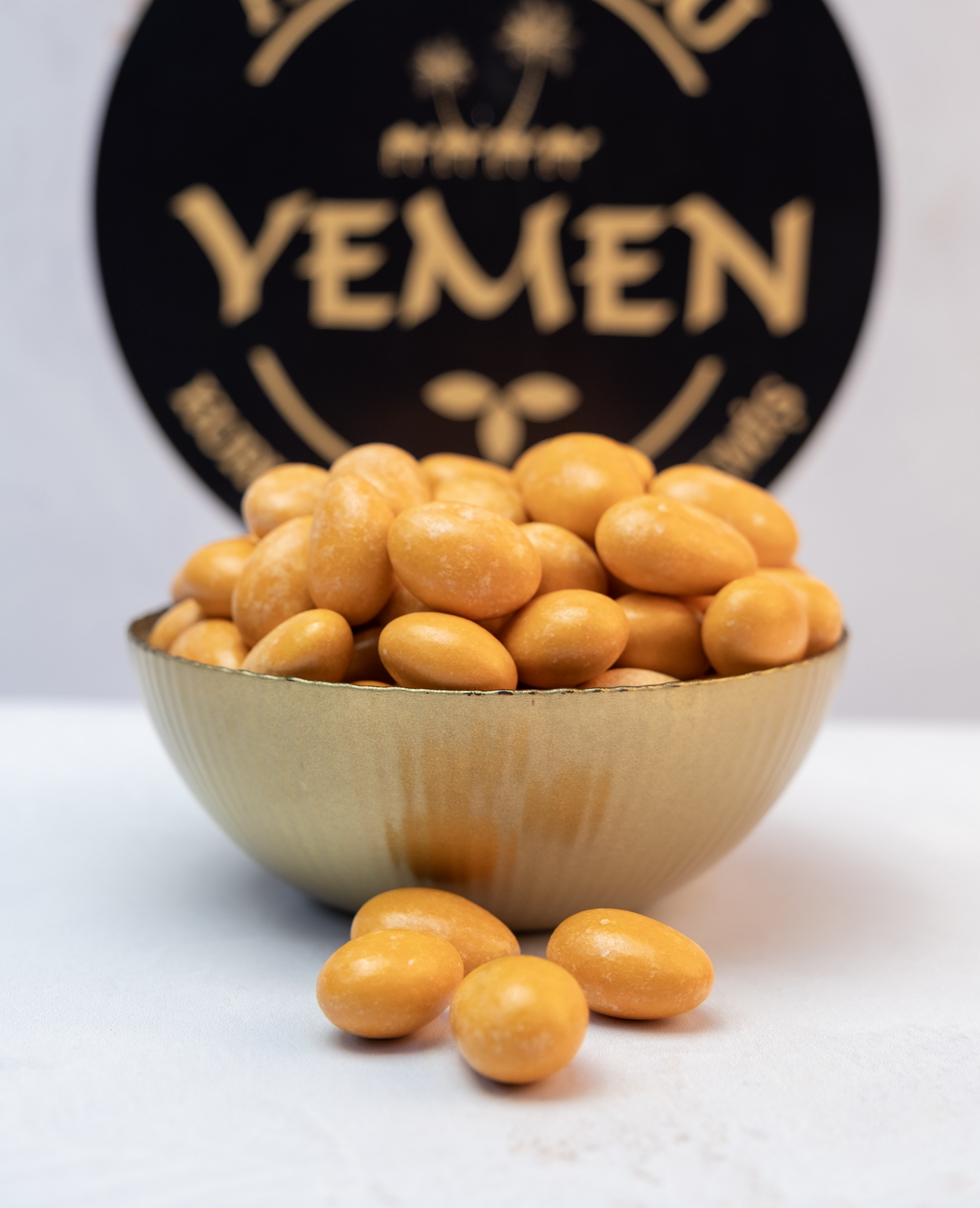 Portakal Aromalı Badem Draje