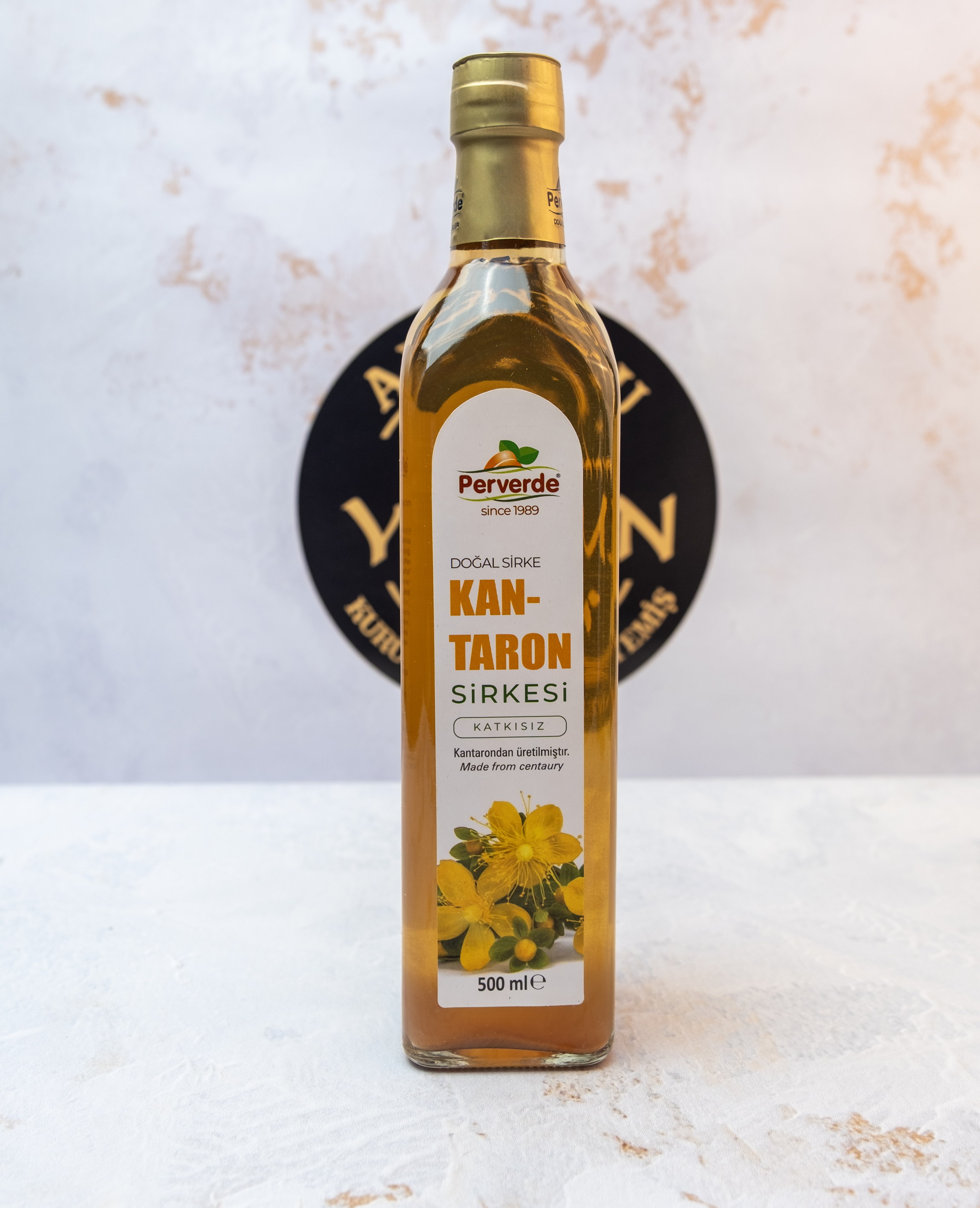 Kantaron Sirkesi 500 ML.