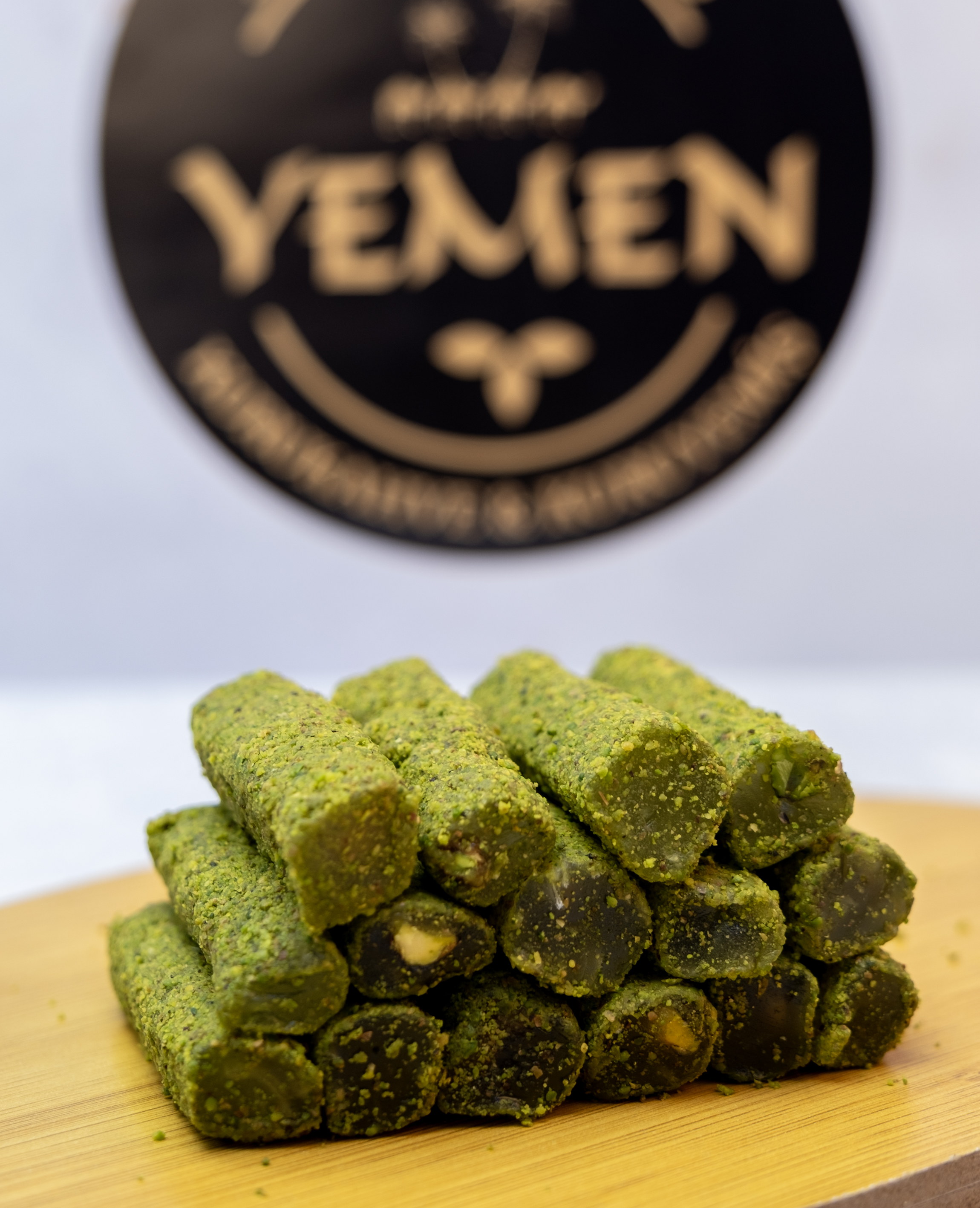 Toz Antep Fıstıklı Fitil Lokum