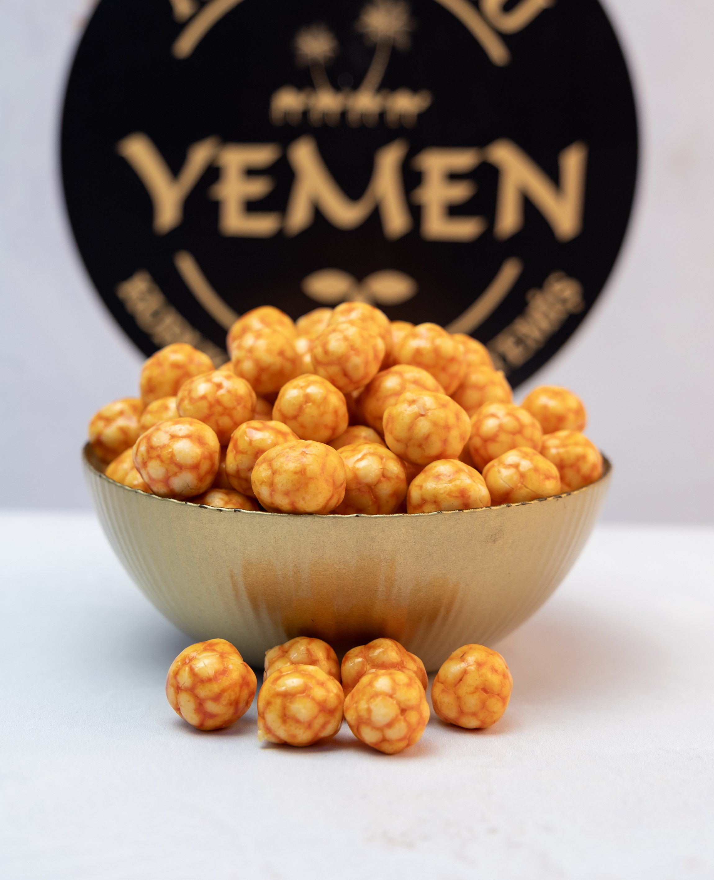 Portakal Aromalı Pirinç Patlağı Draje