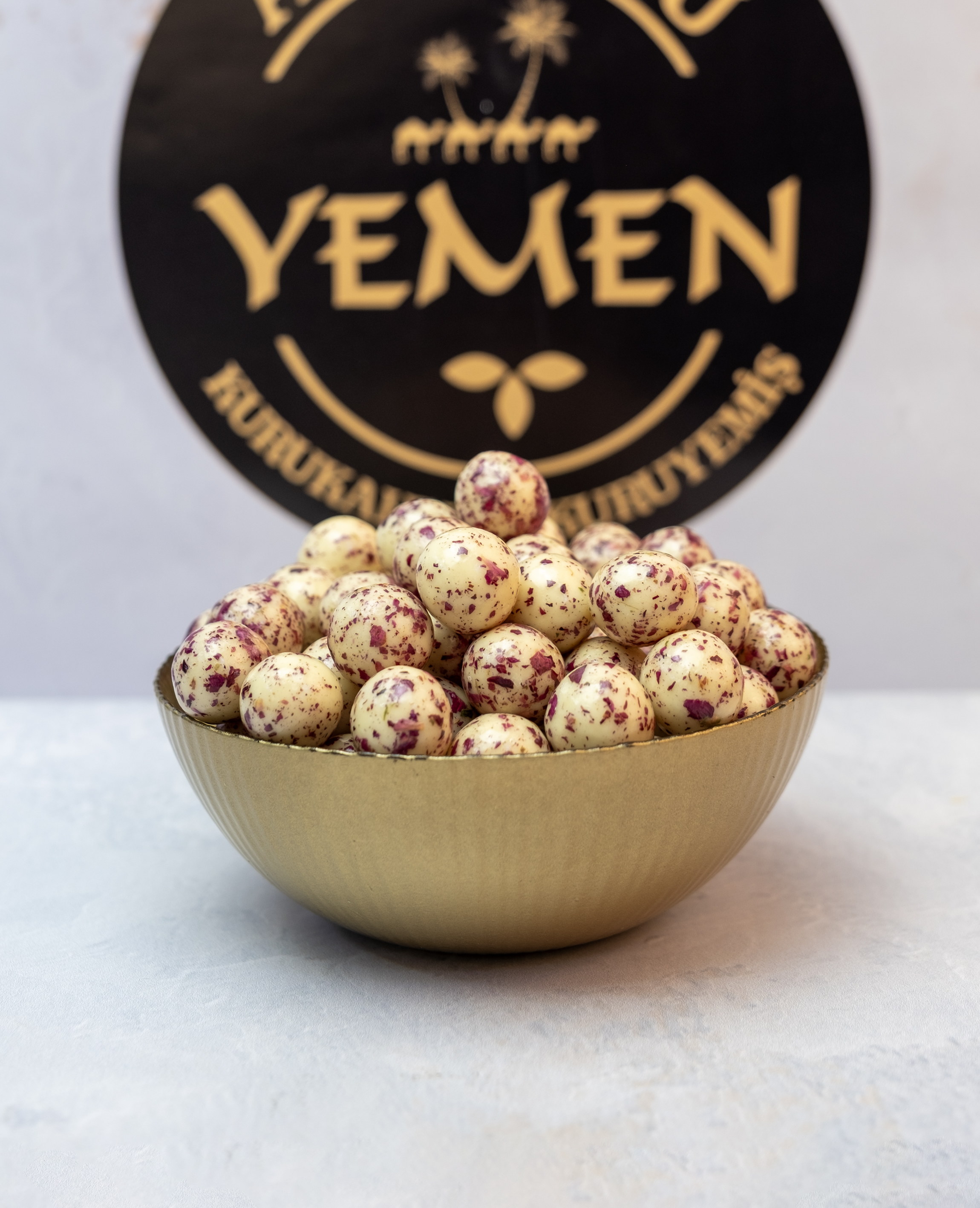 Gül Yapraklı Fındık Draje